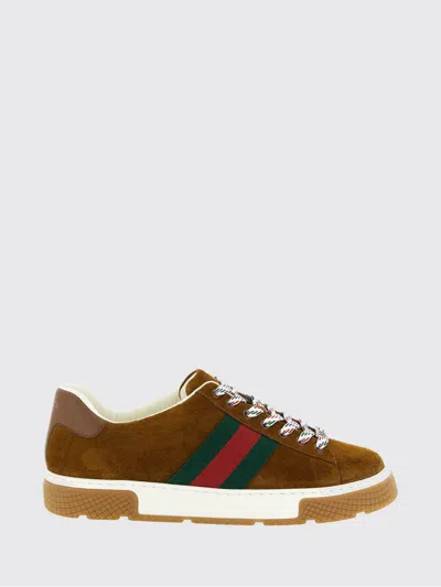 Gucci Sneakers Men  In Brown