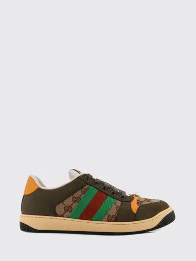 GUCCI GUCCI SNEAKERS MEN MILITARY