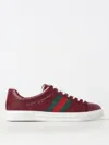 Gucci Sneakers Men Red Men In Red