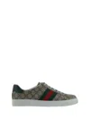 Gucci Ace Gg Supreme Canvas Sneakers In Multi