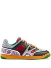 Gucci Basket Low-top Sneakers In Nerogrskgr