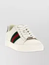 Gucci Sneakers Rubber Sole Contrasting Heel Tab