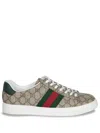 Gucci Ace Gg Supreme Canvas Sneakers In Multi