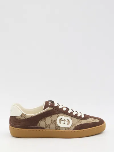 GUCCI SNEAKERS WITH INCROCIO GG