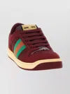 Gucci Sneakers With Round Toe And Contrast Sole In Multi