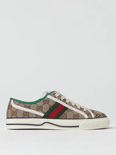 Gucci Sneakers Woman Beige
