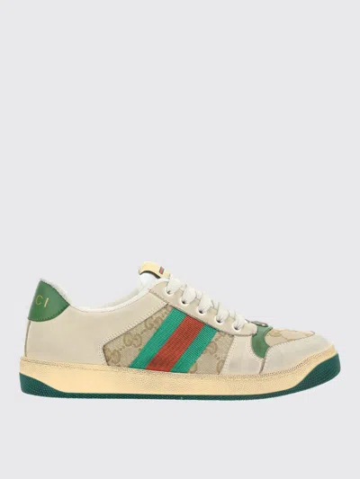 Gucci Sneakers Woman Cream In White