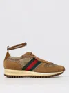 Gucci Women Re-motion Suede Low-top Sneakers In Multi