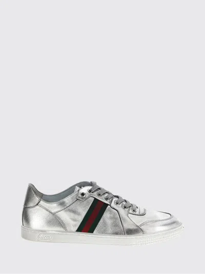 Gucci Sneakers Woman  In Silver