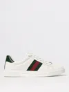 Gucci Sneaker Ace Con Dettaglio Web In White