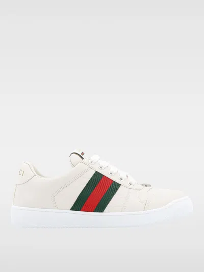 Gucci Women Screener Leather Sneakers In Multi