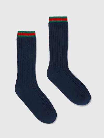 Gucci Socken  Kinder Farbe Blau In Blue