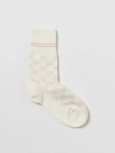 Gucci Socks Men  In White