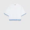 Gucci Soft Jersey T-shirt With Embroidery