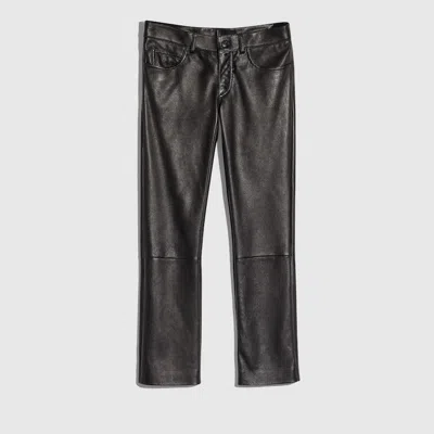 Gucci Soft Nappa Pants In Black