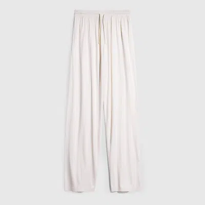 Gucci Soft Rayon Jersey Sportswear Pants In White