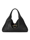 Gucci Softbit Maxi Shoulder Bag In Black