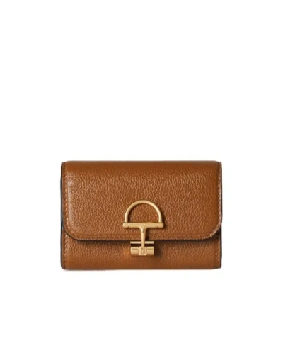 Gucci Softbit Card Case In Brown