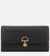 Gucci Softbit Continental Leather Wallet In Black