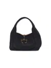 Gucci 'softbit' Large Shoulder Bag In Black