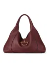 Gucci Softbit Maxi Bag In Red