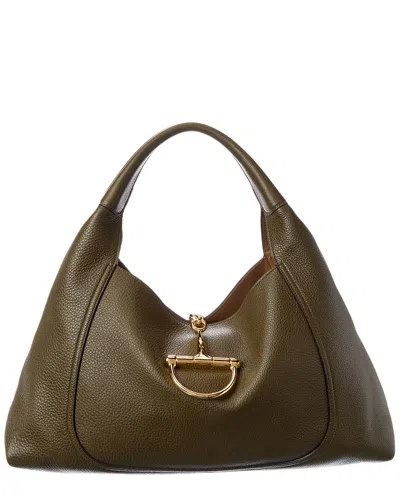 Gucci Softbit Maxi Leather Shoulder Bag In Pattern