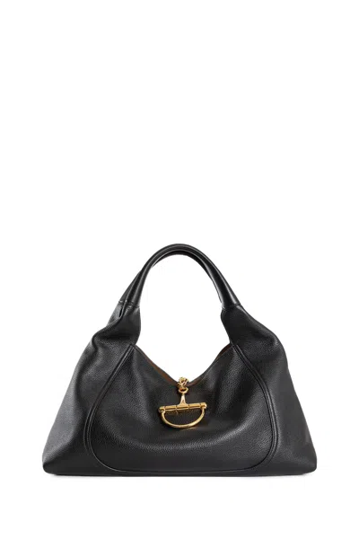 Gucci Softbit Maxi Shoulder Bag In Black