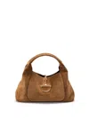 Gucci Softbit` Maxi Shoulder Bag In Brown