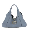 Gucci Softbit Maxi Shoulder Bag In Gray