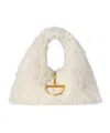 Gucci Softbit Maxi Top Handle Bag In White