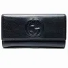 GUCCI GUCCI SOHO BLACK LEATHER WALLET  (PRE-OWNED)