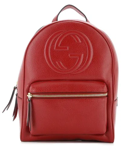 Gucci Soho Chain Backpack Leather (authentic Pre-loved)