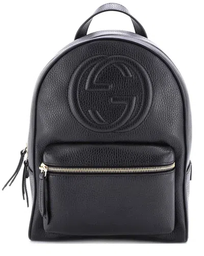 Gucci Soho Chain Backpack Leather (authentic Pre-loved)