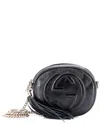Gucci Soho Chain Bag Patent Mini (authentic Pre-loved) In Black