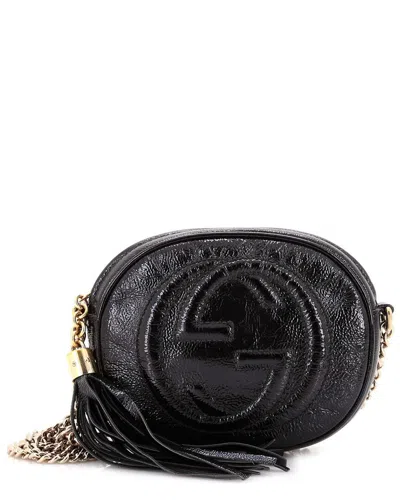 GUCCI GUCCI SOHO CHAIN BAG PATENT MINI (AUTHENTIC PRE-LOVED)