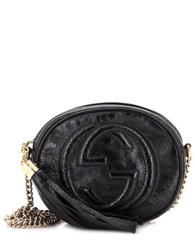 GUCCI GUCCI SOHO CHAIN BAG PATENT MINI (AUTHENTIC PRE-LOVED)