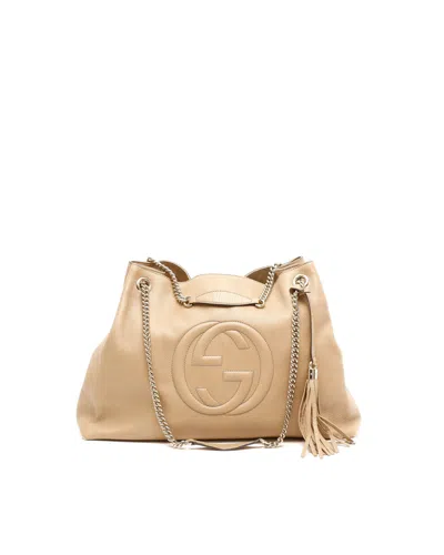 Gucci Soho Chain Tote Bag In Pink