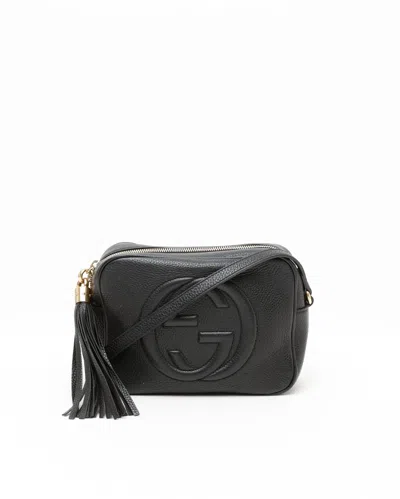Gucci Soho Disco Bag In Black