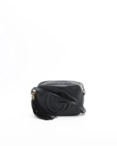 Gucci Soho Disco Bag In Black