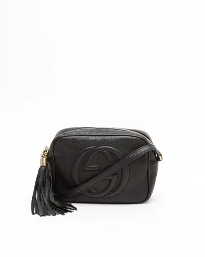 Gucci Soho Disco Camera Bag In Black