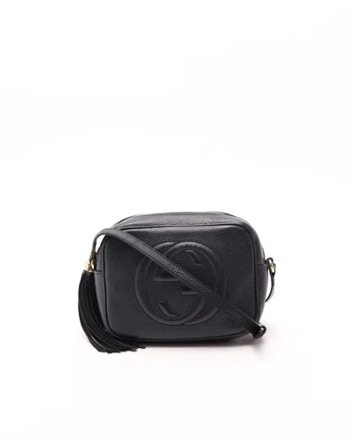 Gucci Soho Disco Camera Bag In Black