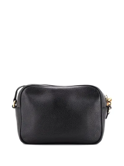 Pre-owned Gucci Soho Disco Leather Small Crossbody Bag In Black