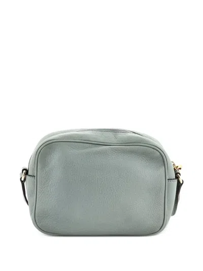 Pre-owned Gucci Soho Disco Leather Small Crossbody Bag In Green
