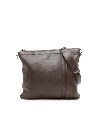 Gucci Soho Messenger Bag In Brown