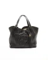 Gucci Soho Tassel Tote Bag In Black