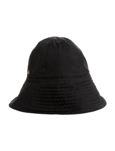 Pre-owned Gucci Solid Bucket Hat. W/tags In Black