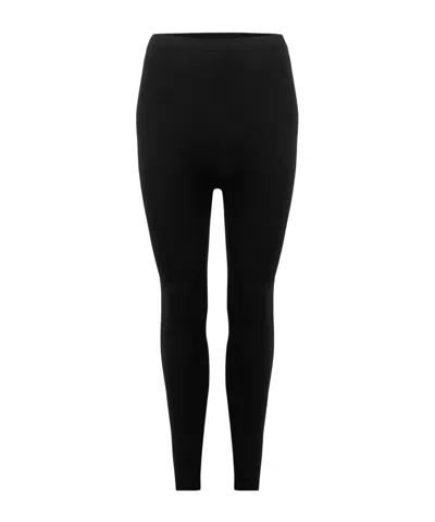 Gucci Solid Color Casual Trousers In Black