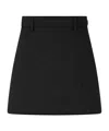 Gucci Solid Color Flared Umbrella Skirt In Multi