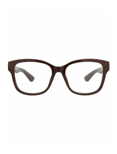Pre-owned Gucci Solid Eyeglasses W/ Tags In Red