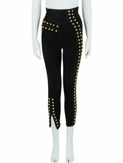 Pre-owned Gucci Solid Skinny Leg Jeans W/ Tags In Black